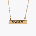 Gold Bar Necklace
