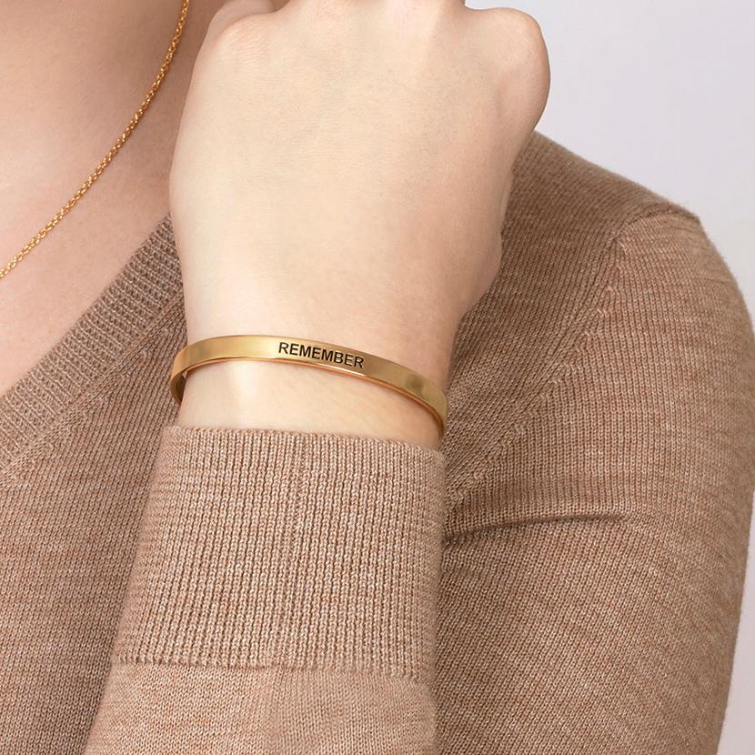 Gold Cuff Bracelet