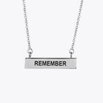 Silver Bar Necklace