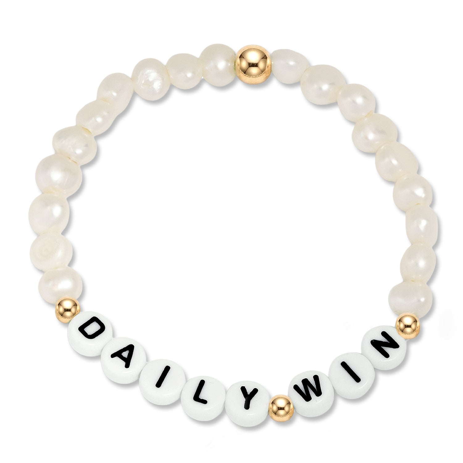 Pearl Power Word Bracelet