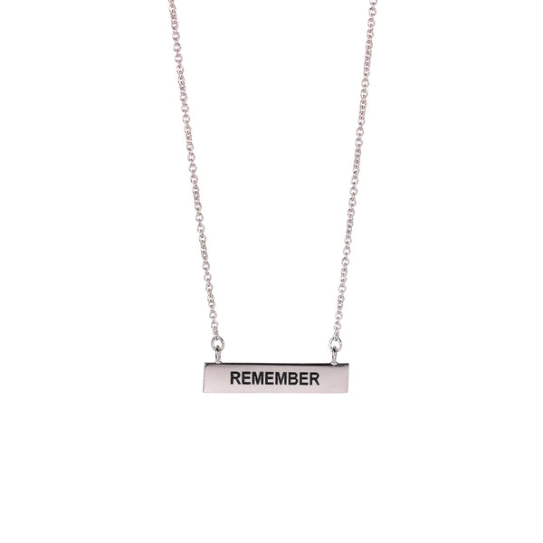 Smooth Bar Necklace – AnneMade Jewelry